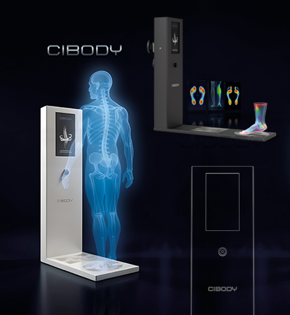 Body posture analyzer device with AI posture detection